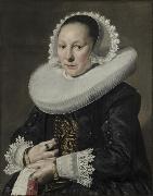 Frans Hals Portrait of a woman oil painting artist